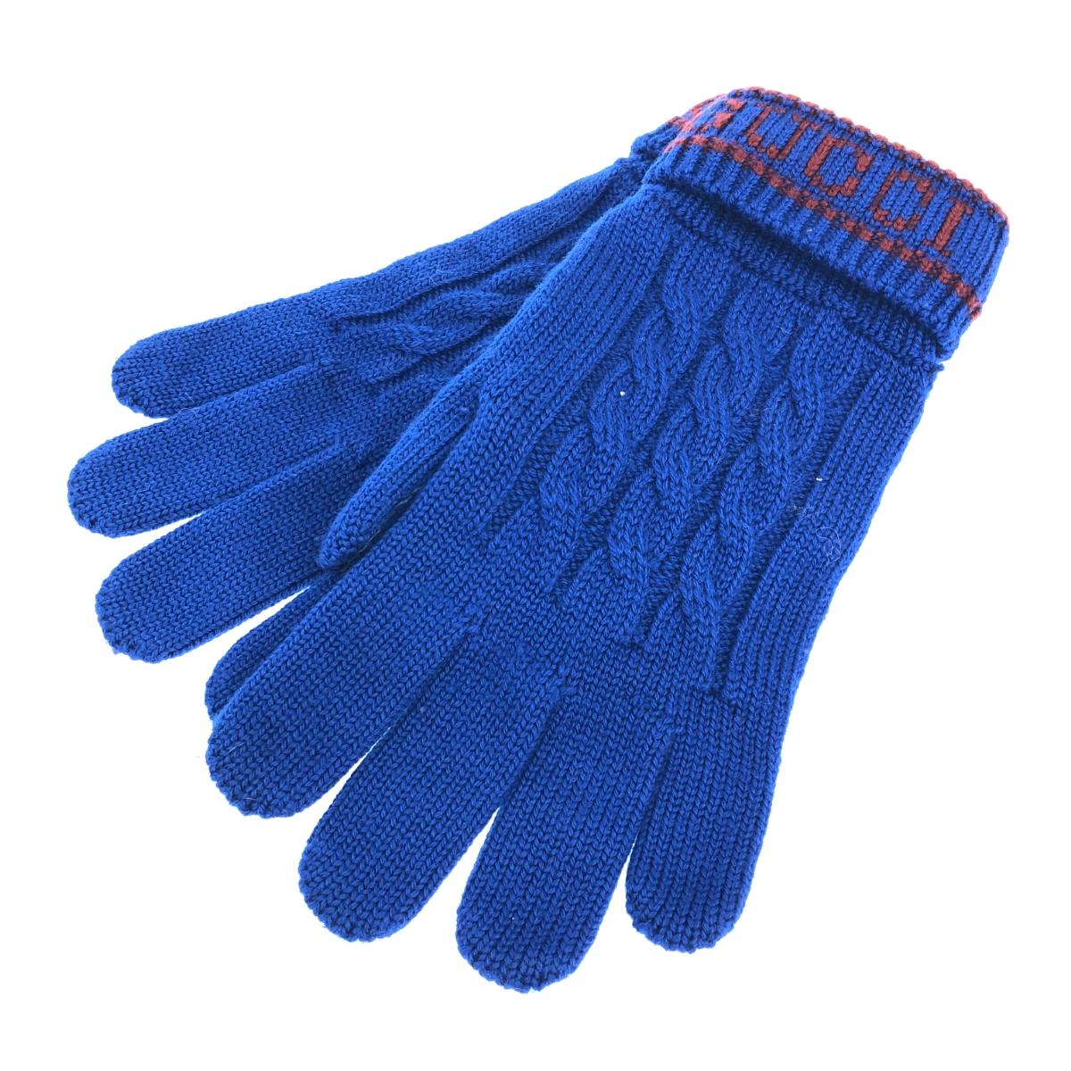 楽天市場】☆楽天スーパーセール対象商品☆ GUCCI グッチ 手袋 ブルー