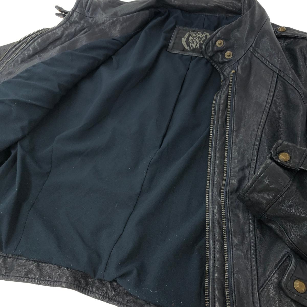 楽天市場】GOA ナチュラルビンテージ ゴア ライダースジャケット