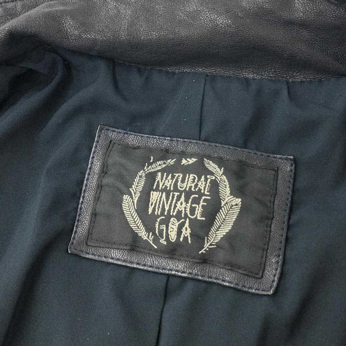 楽天市場】GOA ナチュラルビンテージ ゴア ライダースジャケット