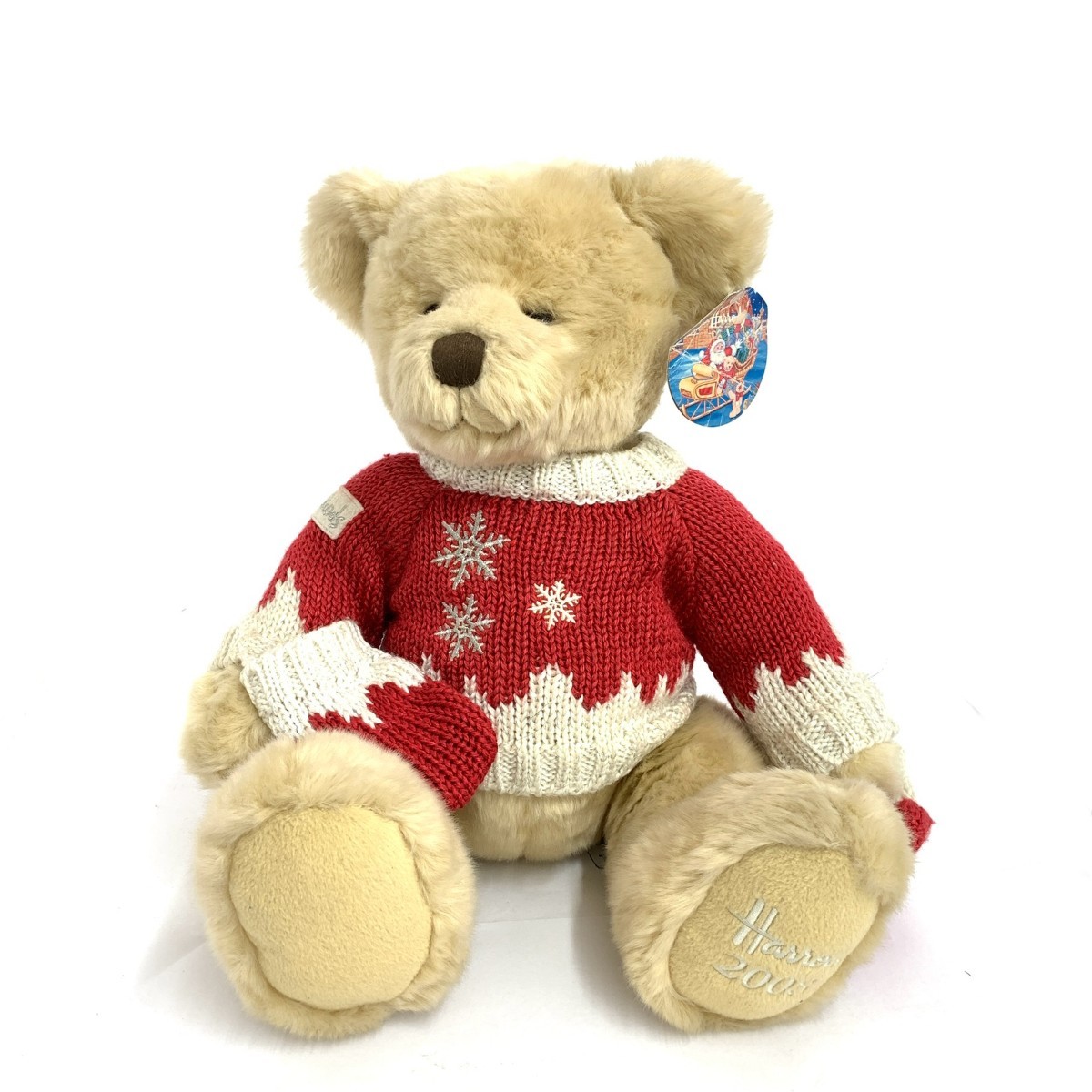 楽天市場】Harrods ハロッズ 2008 テディベア イヤーベア クリスマス