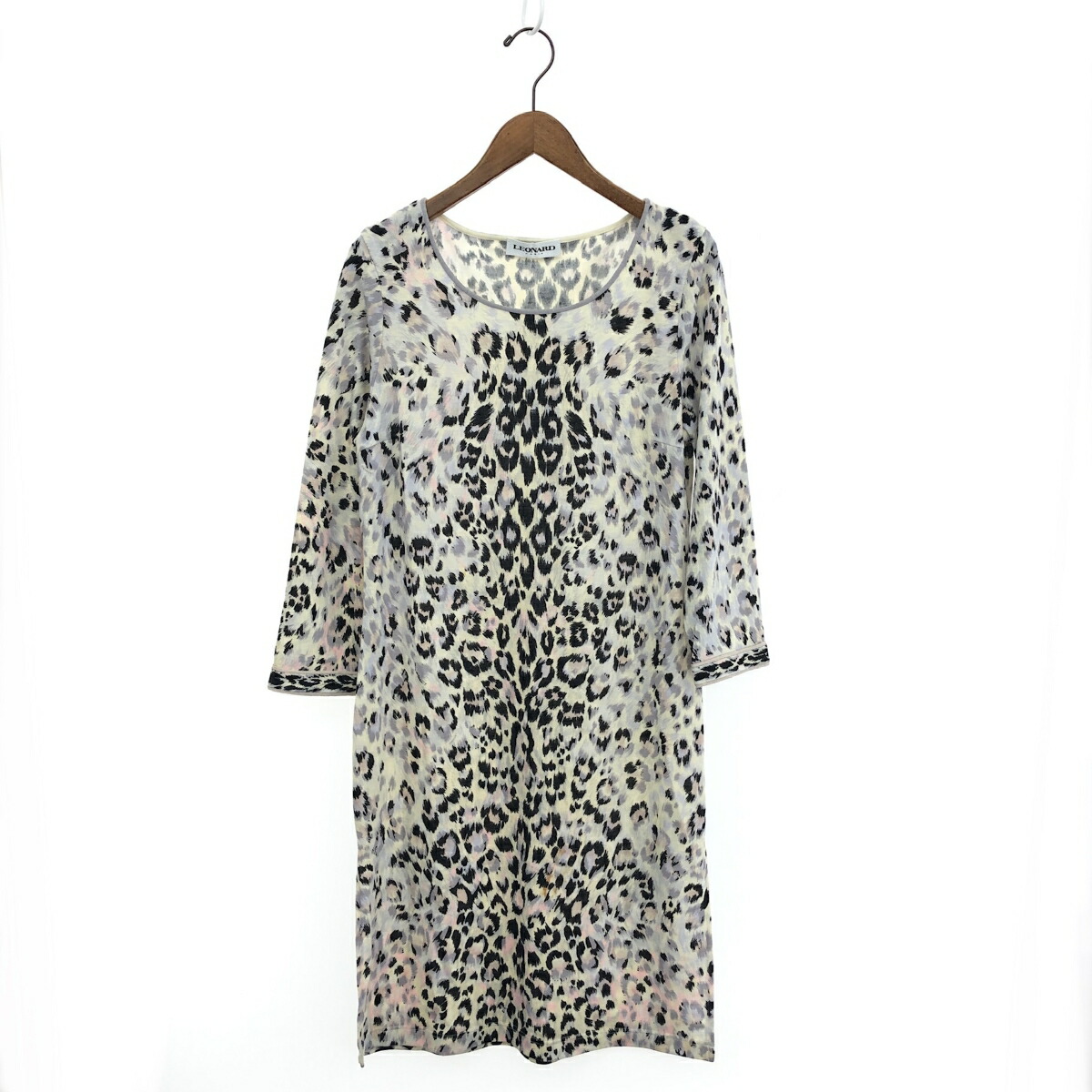 楽天市場】レオナール ワンピース サイズ42 l レディース 美品 leonard