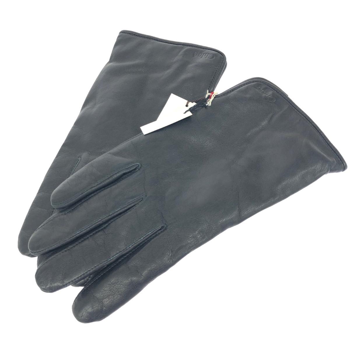 楽天市場】Chloe クロエ 手袋 未使用品 ブラック レザー レディース