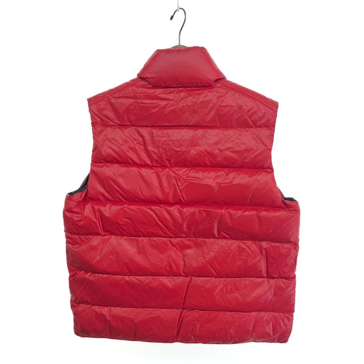 楽天市場】MONCLER モンクレール ダウンベスト サイズ:5 レッド メンズ