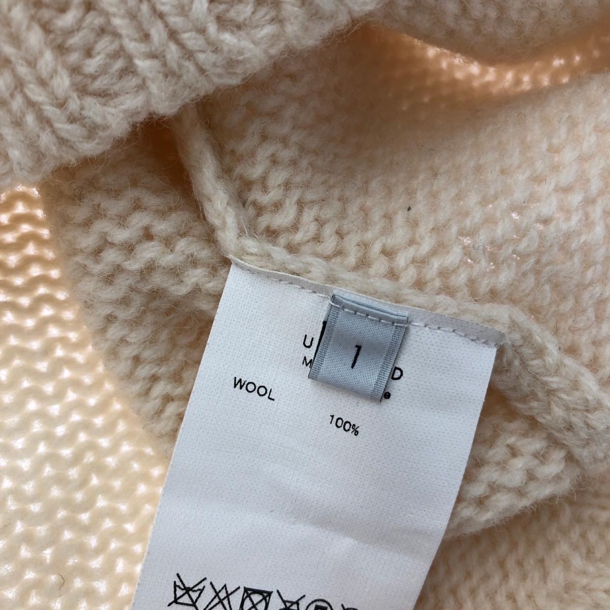 楽天市場】UNUSED アンユーズド ダメージ加工 ニット サイズ:1 us1925