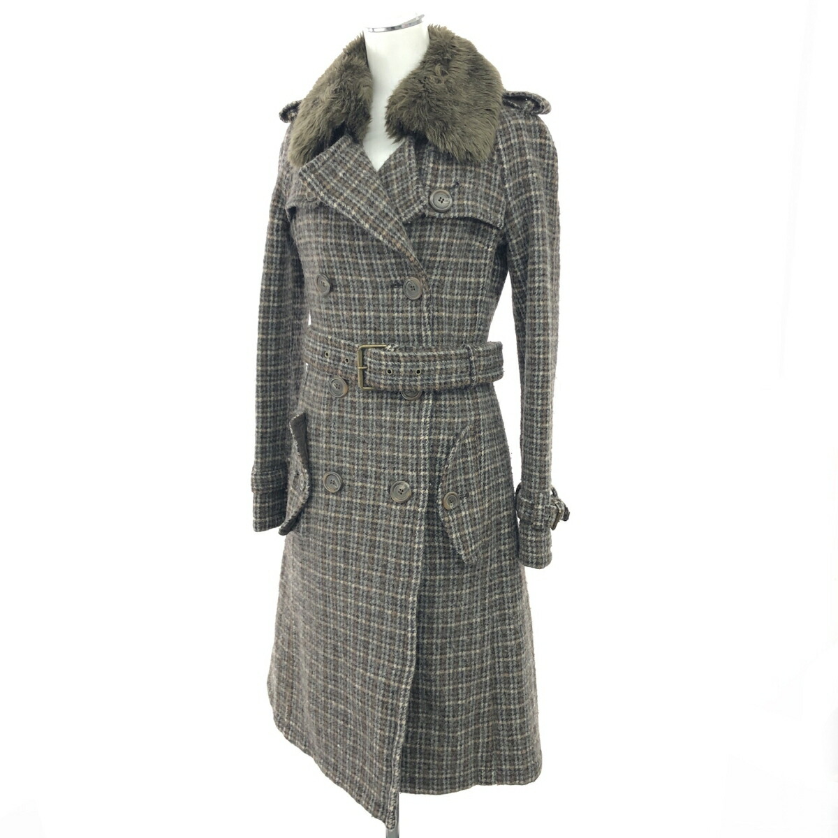 楽天市場】pコート burberry blue label(バーバリーブルーレーベル)の通販