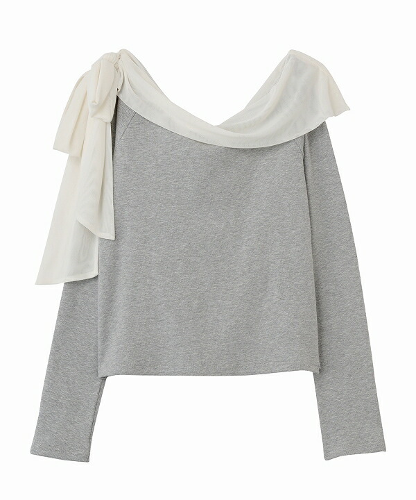 楽天市場】【即日発送】COCODEAL ココディール シアーリボンリブ