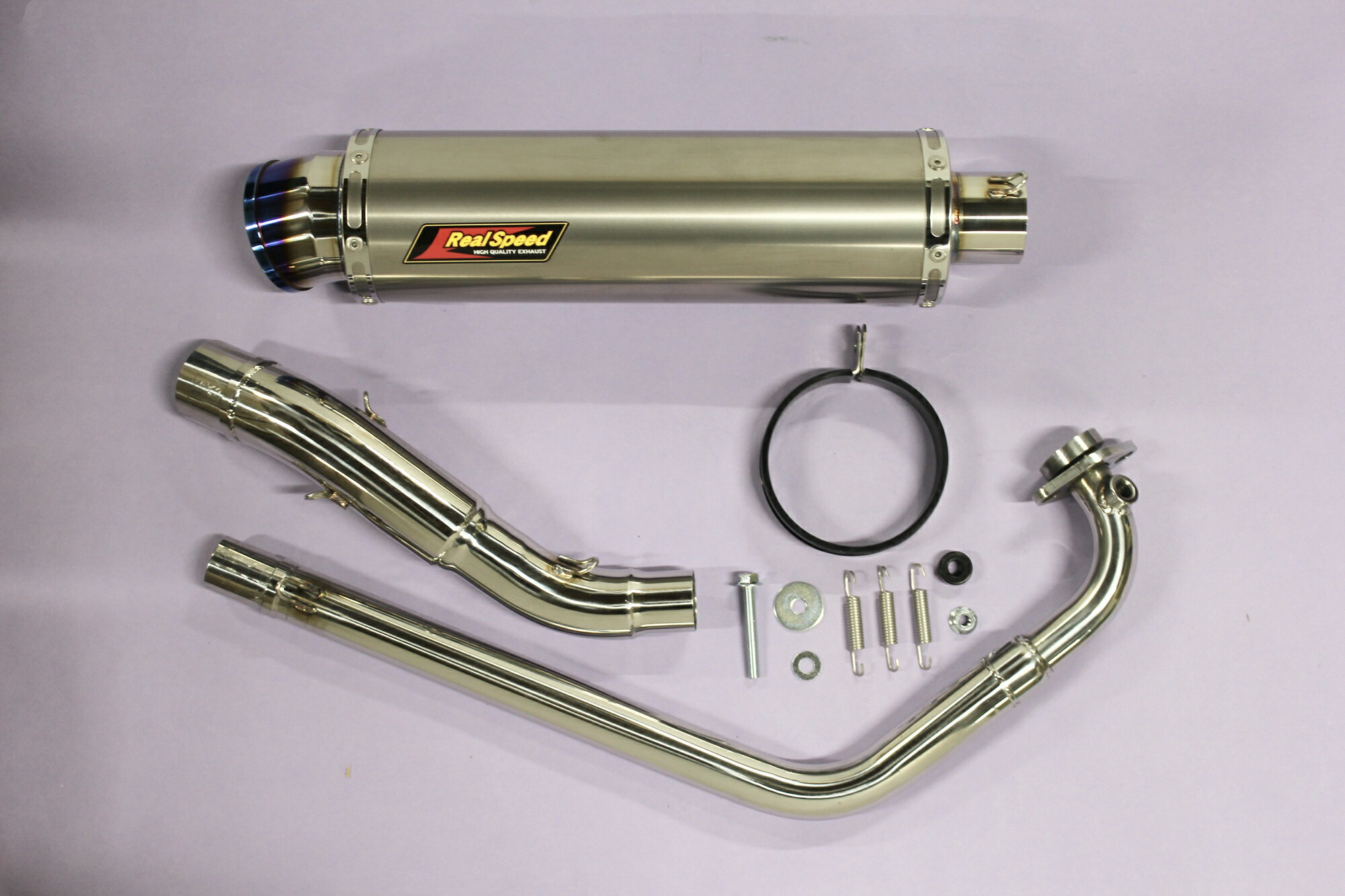 楽天市場】GSX-R125 バイクマフラー DL33B / DL32D メテオ チタン