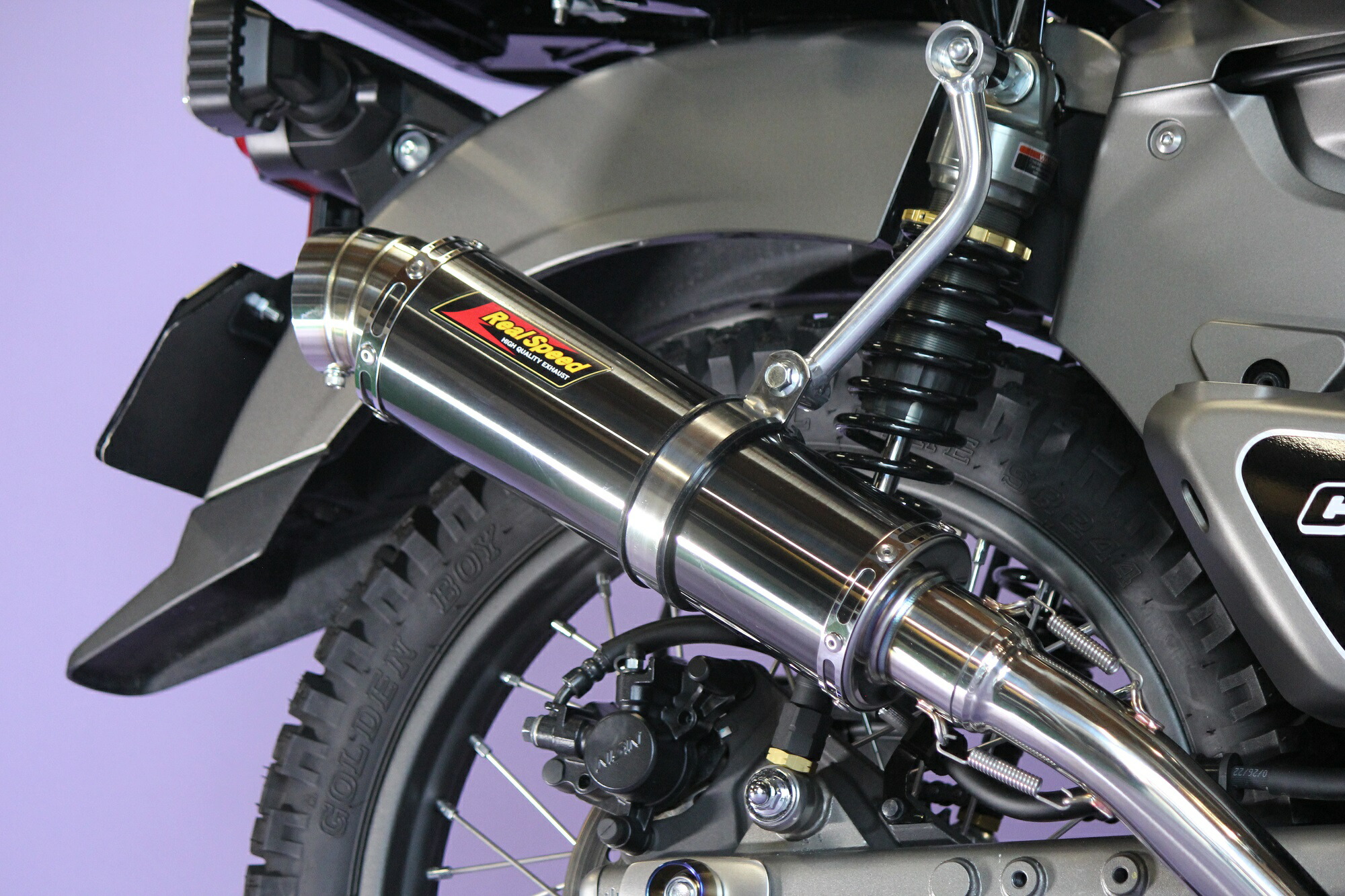 楽天市場】ハンターカブCT125 バイクマフラー 8BJ-JA65 2BJ-JA55 2020