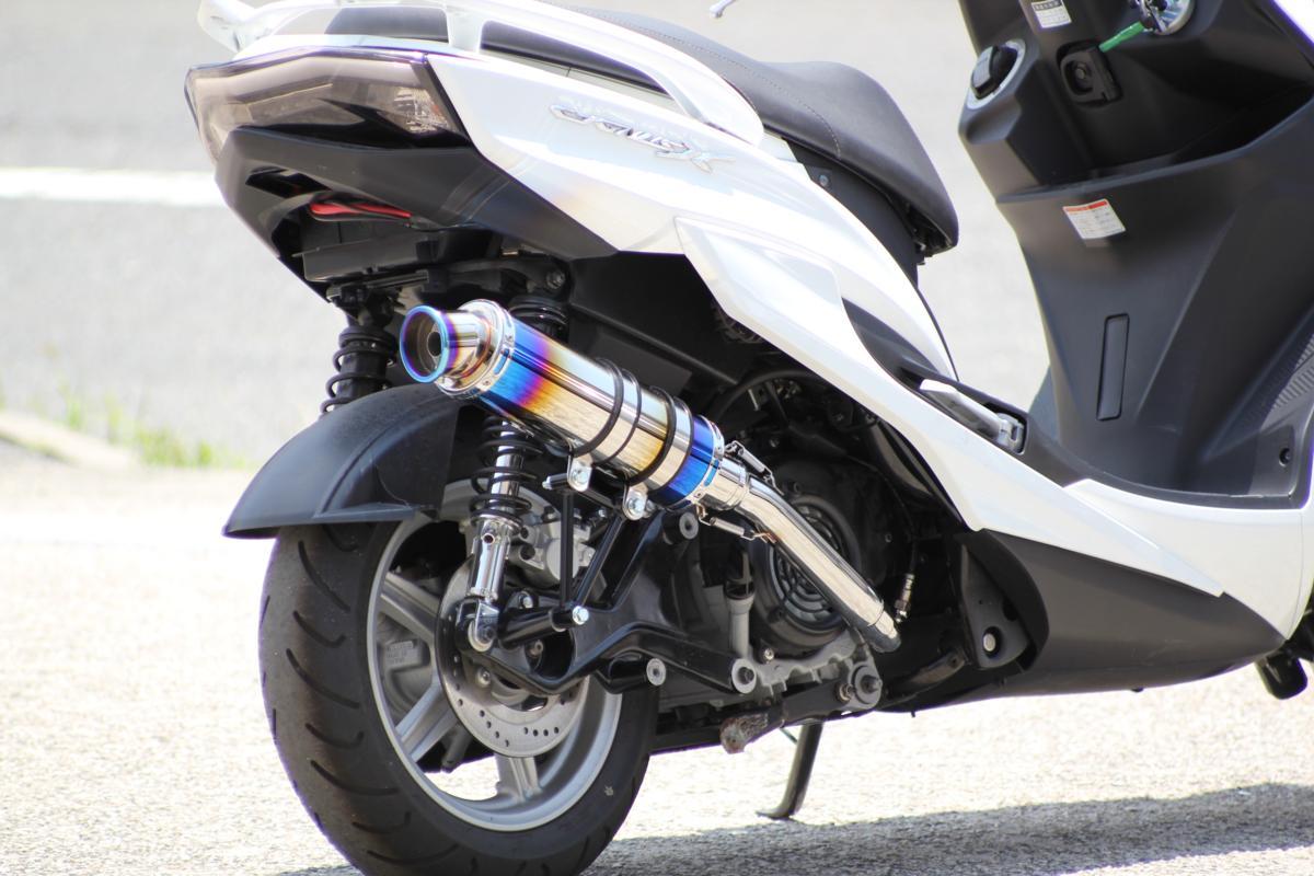 楽天市場】シグナスX SR バイクマフラー 4型 5型 EBJ-SEA5J 2BJ-SED8J