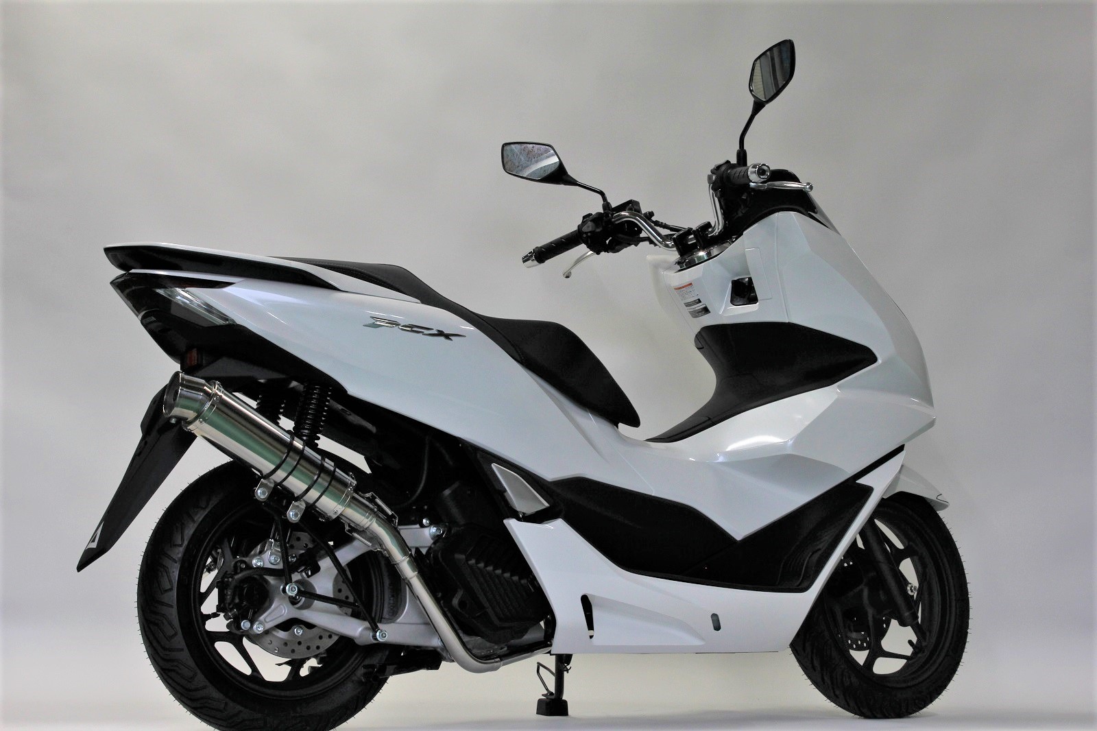 楽天市場】【最新モデル対応】 PCX125 バイクマフラー 2BJ-JK05 8BJ
