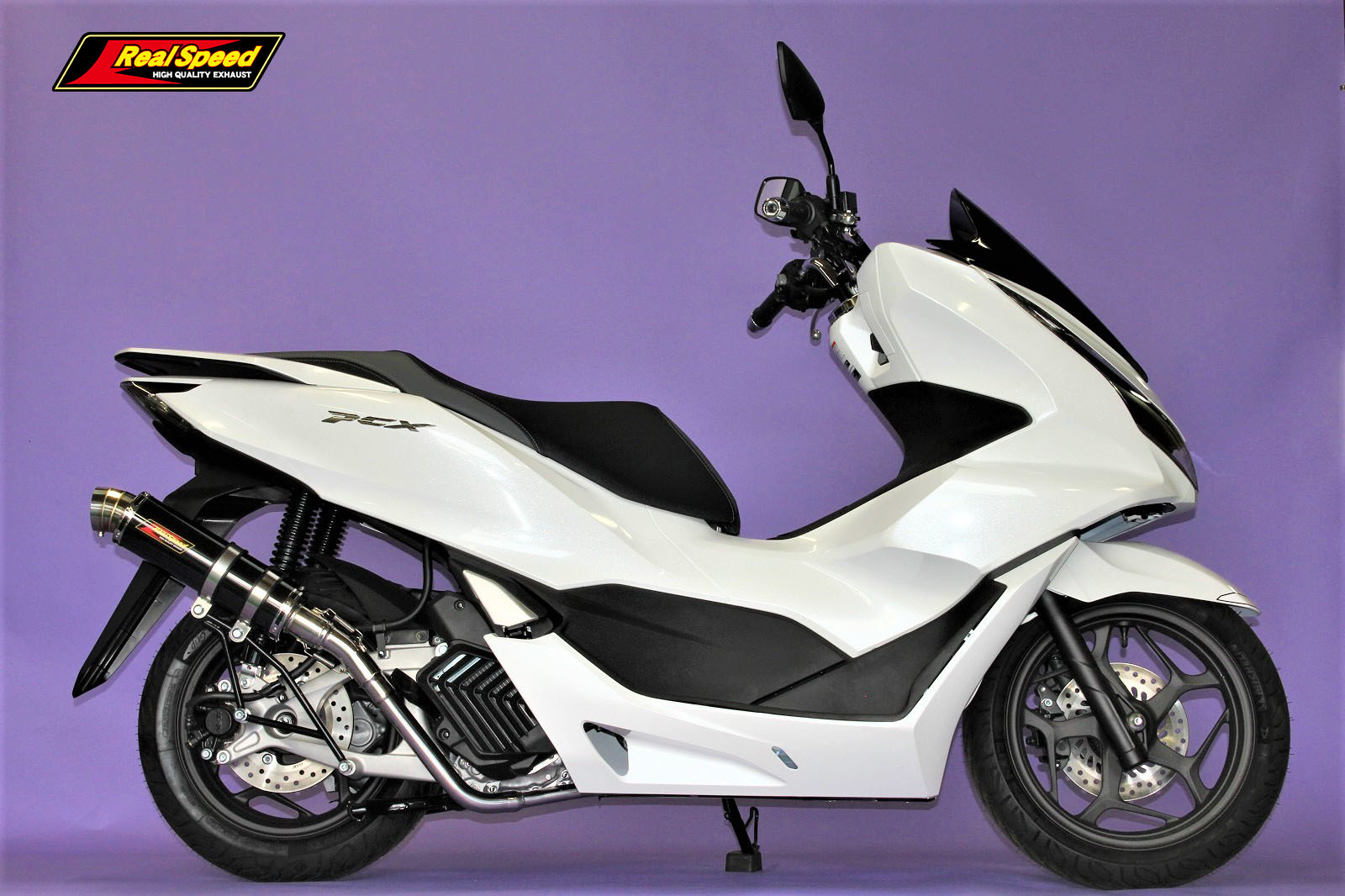 楽天市場】最新モデル対応！ PCX160 バイクマフラー 2BK-KF47 8BJ-KF47