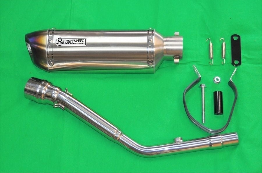 楽天市場】セロー225 バイクマフラー スリップオン 異形 モタード SUS