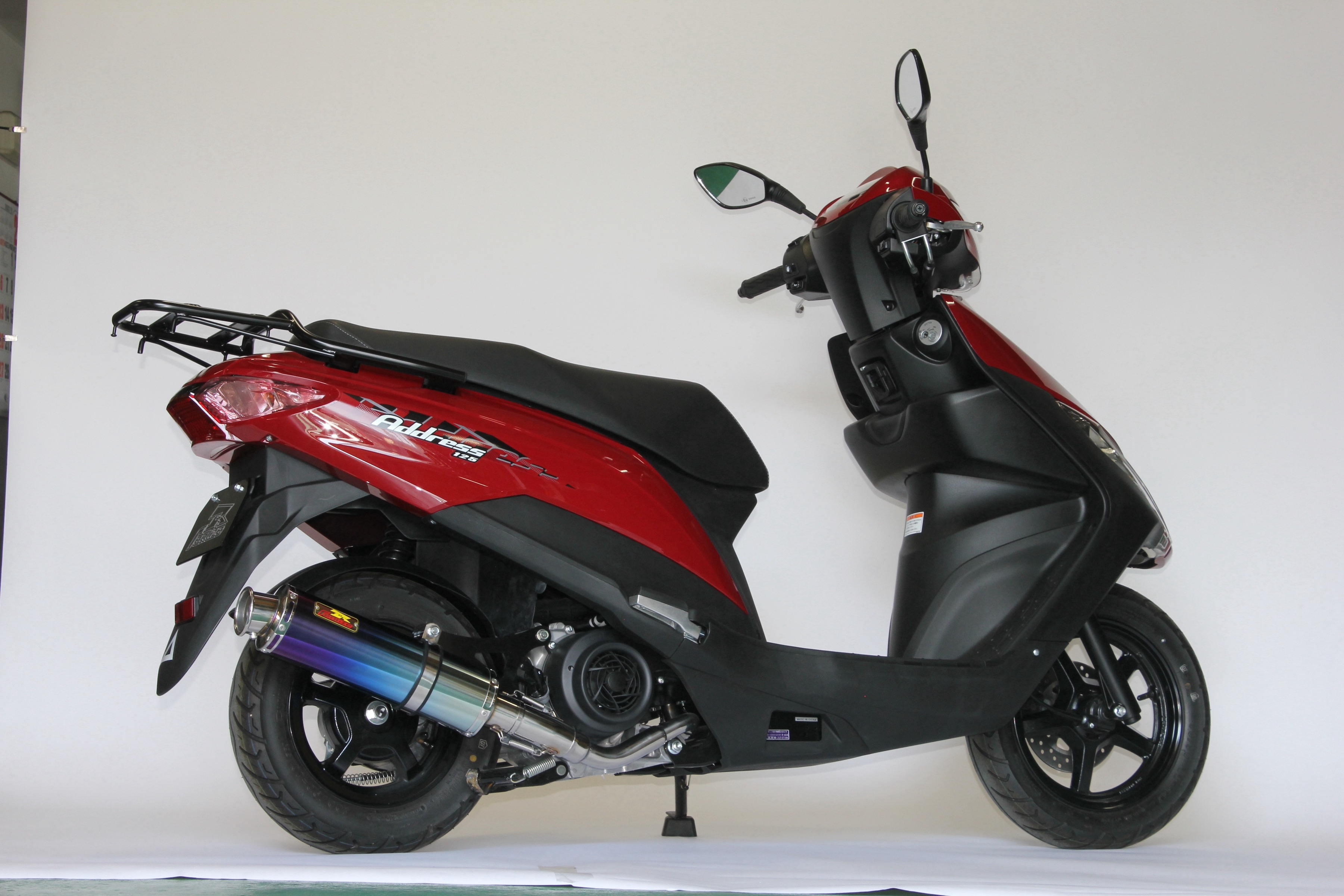 楽天市場】Realize アドレス125 バイクマフラー 2BJ-DT11A 22Racing Ti