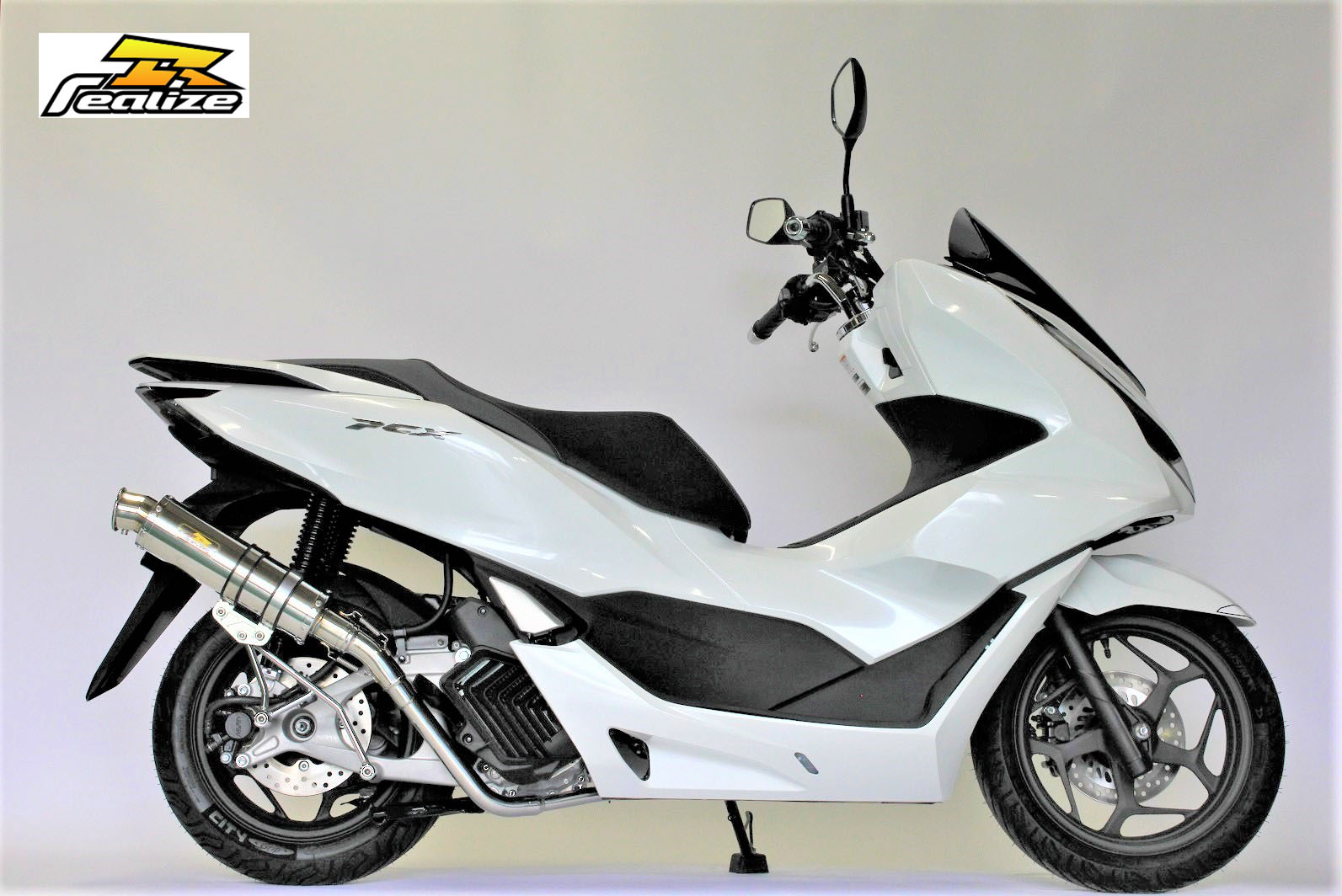 楽天市場】【最新モデル対応】 Realize PCX125 バイク マフラー 2BJ