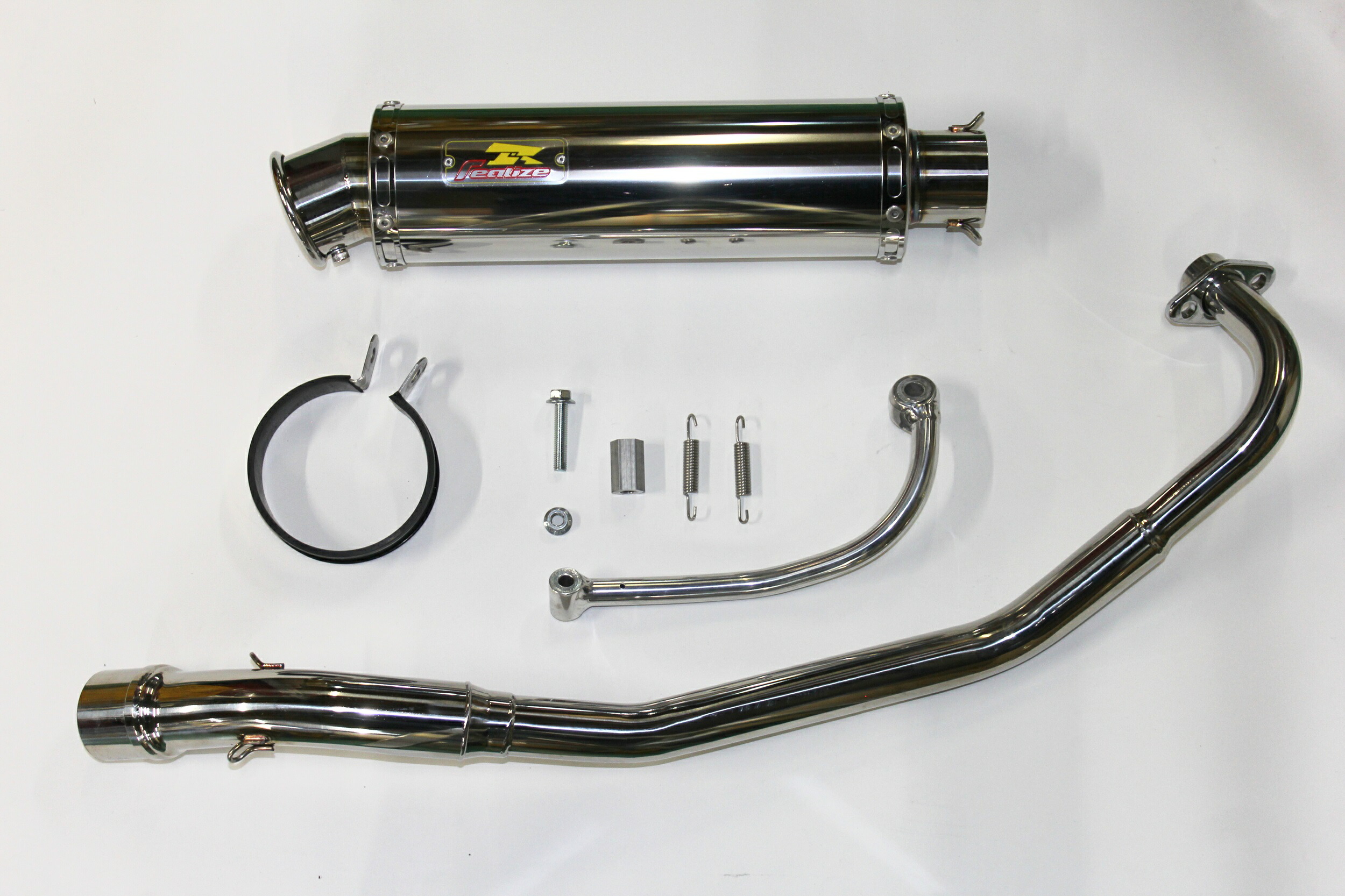 楽天市場】Realize DAX125 バイクマフラー 8BJ-JB04 EMPLESS