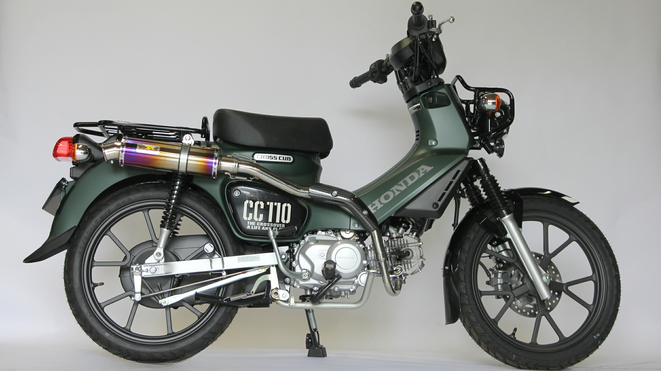 楽天市場】Realize クロスカブ110 バイクマフラー 2BJ-JA45 8BJ-JA60