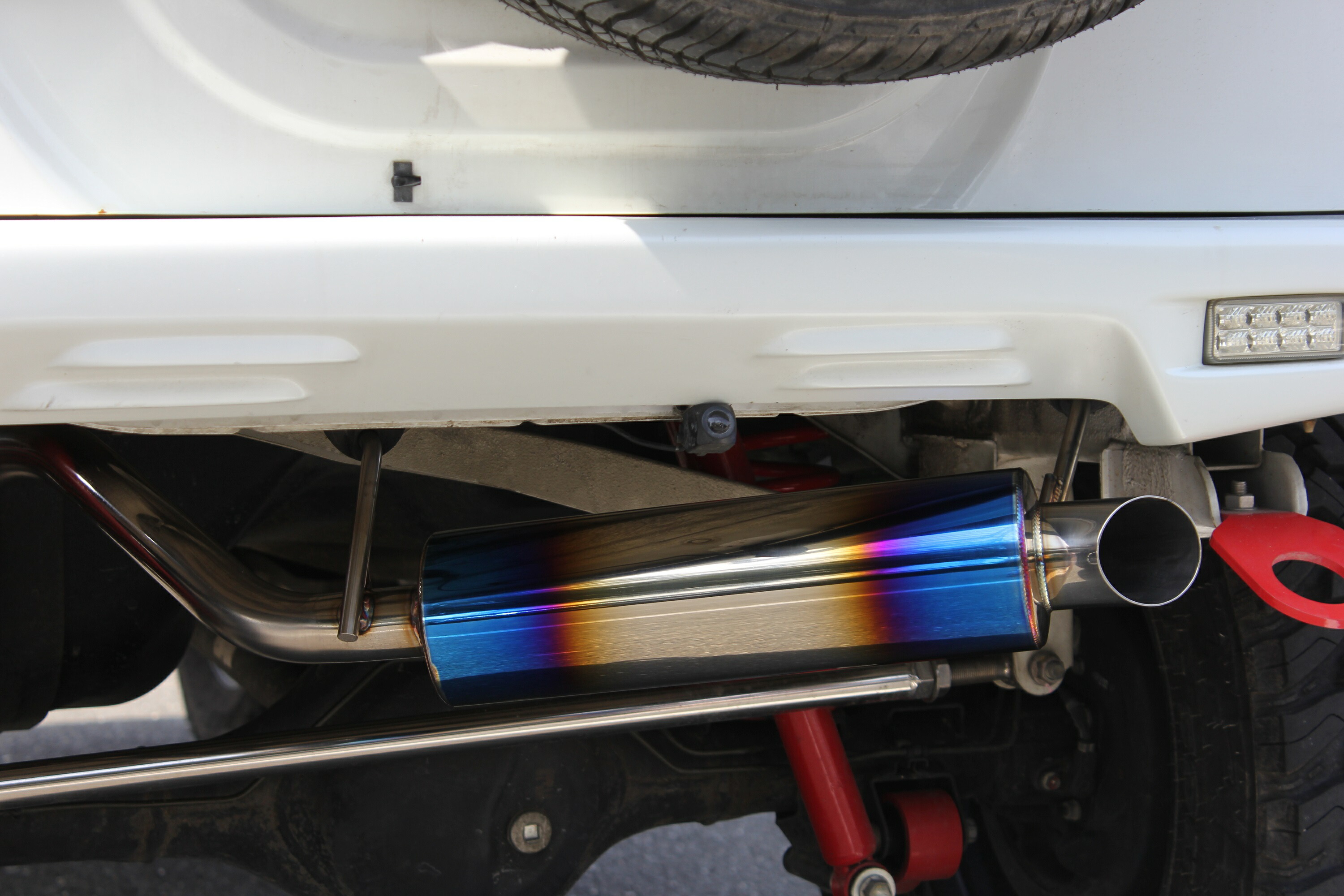 楽天市場】ジムニー マフラー JB23W 1〜10型 ショートバンパー対応 2