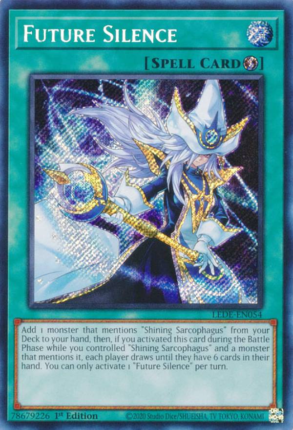 楽天市場】遊戯王 LEDE-EN054 未来への沈黙 Future Silence (英語版