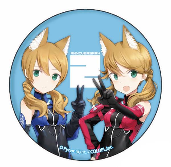 楽天市場】【琴村朱音＆琴村天音】 缶バッジ アリス・ギア・アイギス