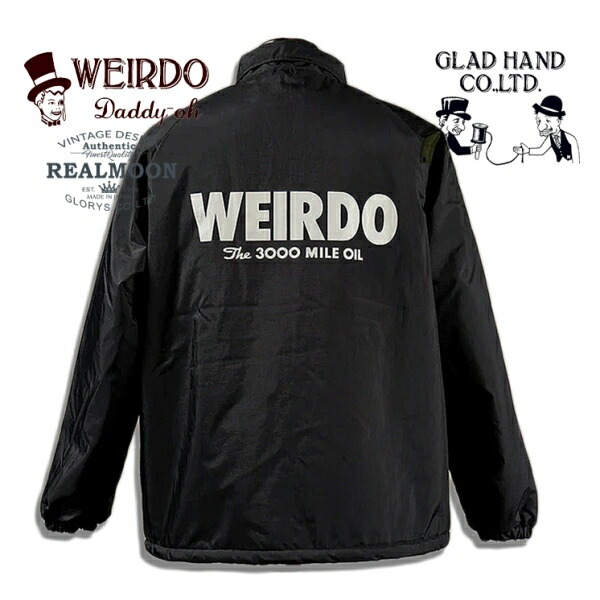 楽天市場】WEIRDO コーチジャケット No.WRD23AW06 