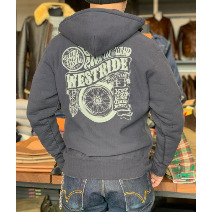 楽天市場】【WESTRIDE/ウエストライド】スウェット/FULL ZIP HOODIE