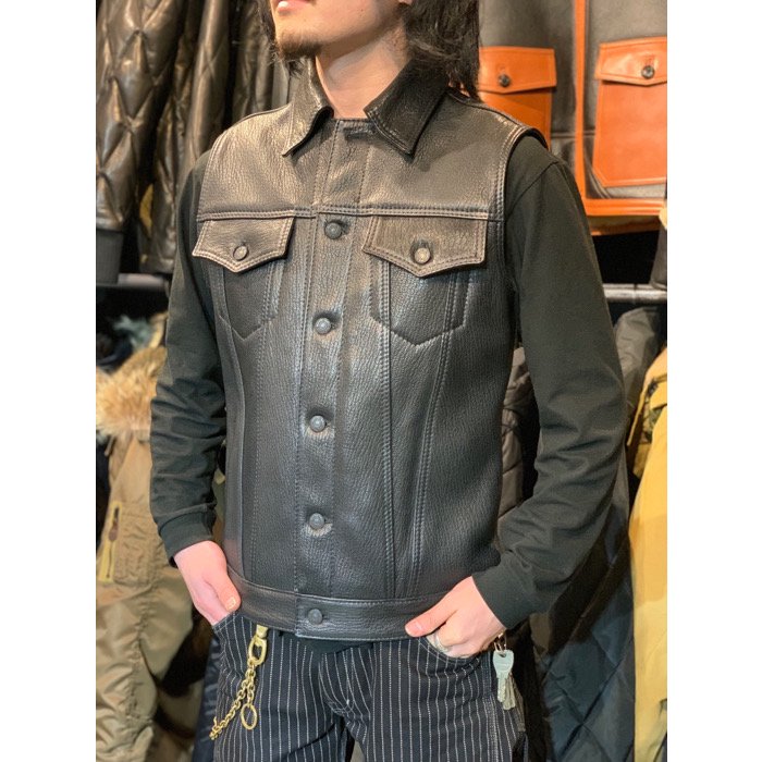 楽天市場】【WESTRIDE/ウエストライド】レザーベスト/DEAN BKG1☆REAL