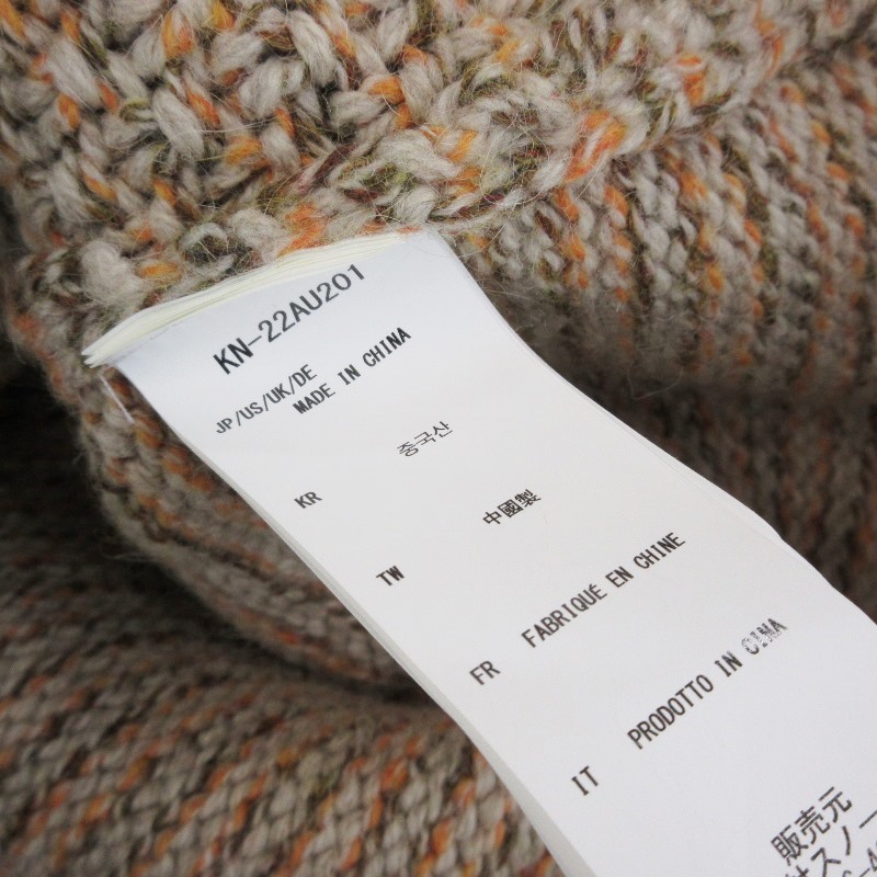 楽天市場】【中古】未使用 Snow Peak スノーピーク Alpaca Mixed Knit