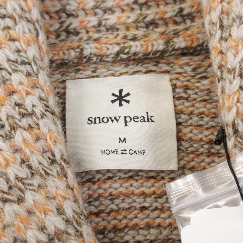 楽天市場】【中古】未使用 Snow Peak スノーピーク Alpaca Mixed Knit