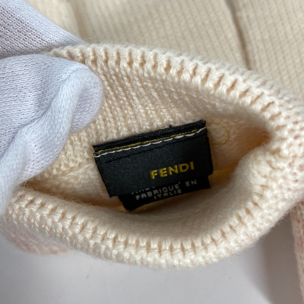 楽天市場】FENDI フェンディ ズッカ グローブ 手袋 ウール レディース