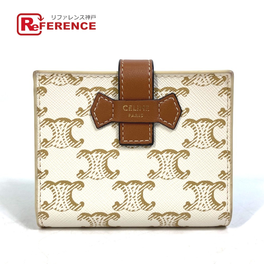 楽天市場】CELINE セリーヌ マカダム トリオンフ ウォレット 2つ折り