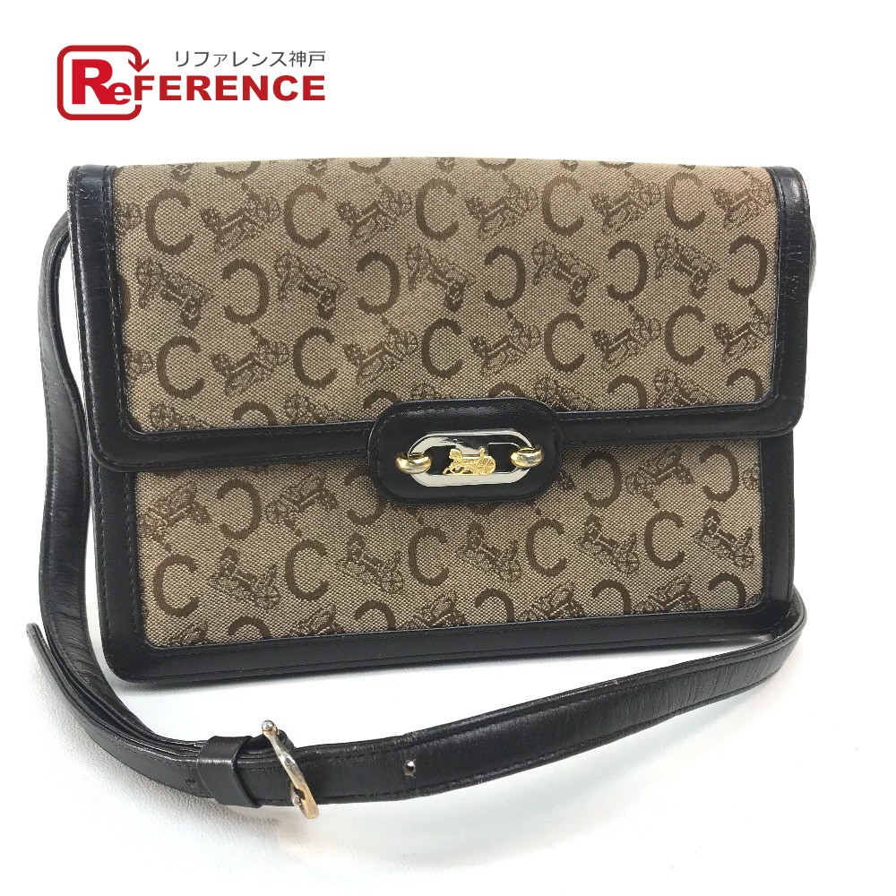 楽天市場】CELINE セリーヌ 馬車金具 ロゴ ヴィンテージ カバン