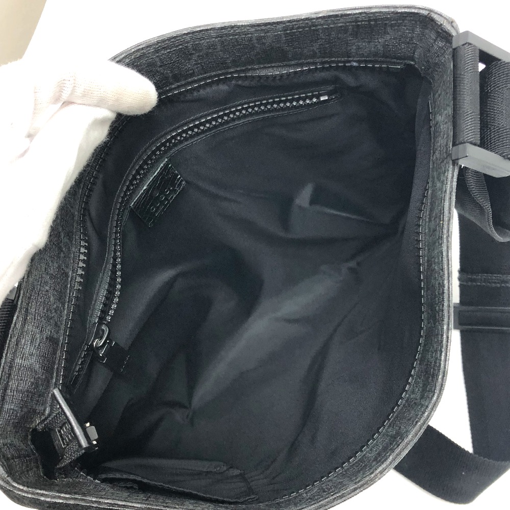 GUCCI グッチ 162904 ショルダーバッグ マチ無し ブラック GUCCI