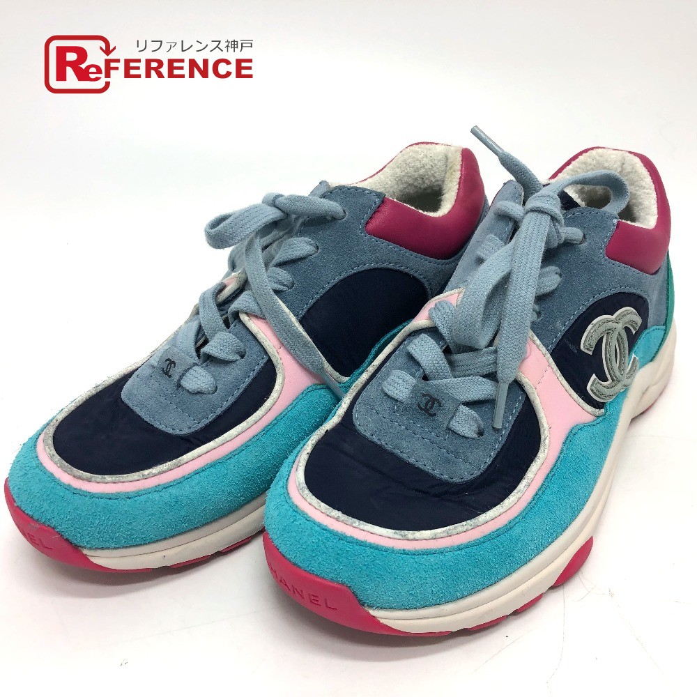 楽天市場】CHANEL シャネル G34360 CC ココマーク ローカット アパレル