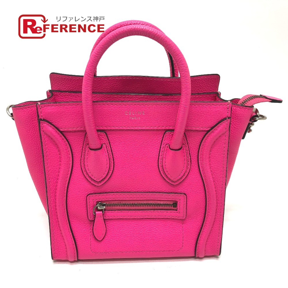 楽天市場】CELINE セリーヌ 18924 ラゲージ ミニショッパー カバン