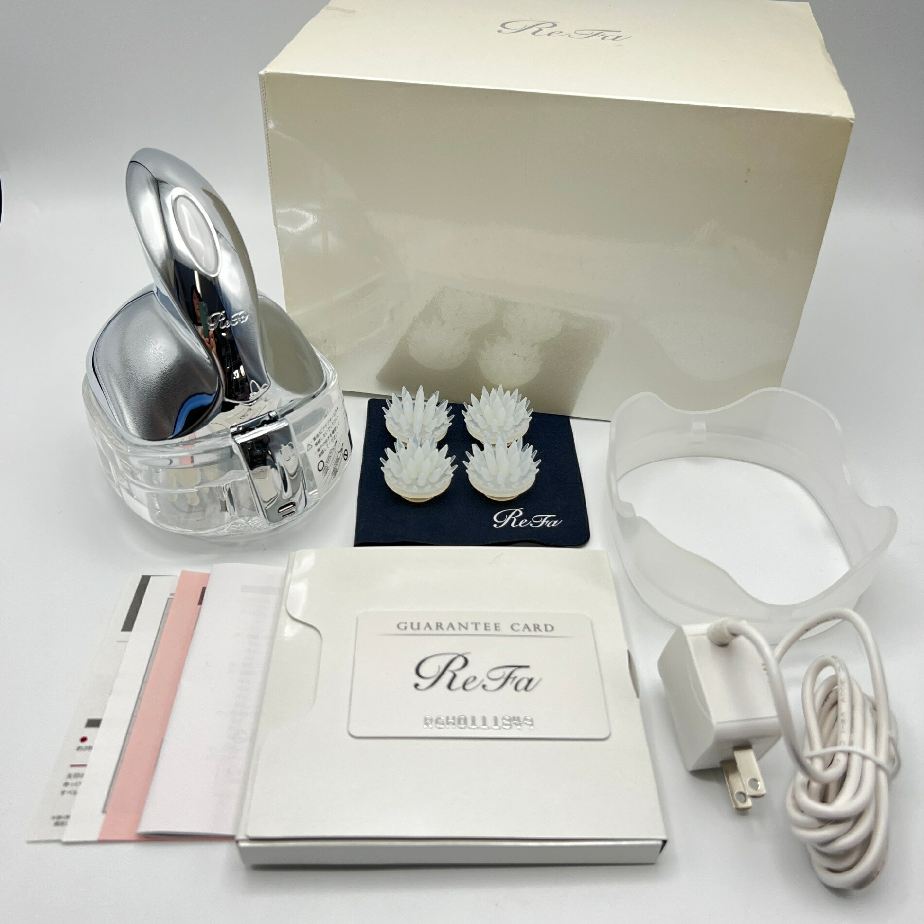 ReFa グレイスヘッドスパ RF-GH2114B （シルバー） リファグレイス