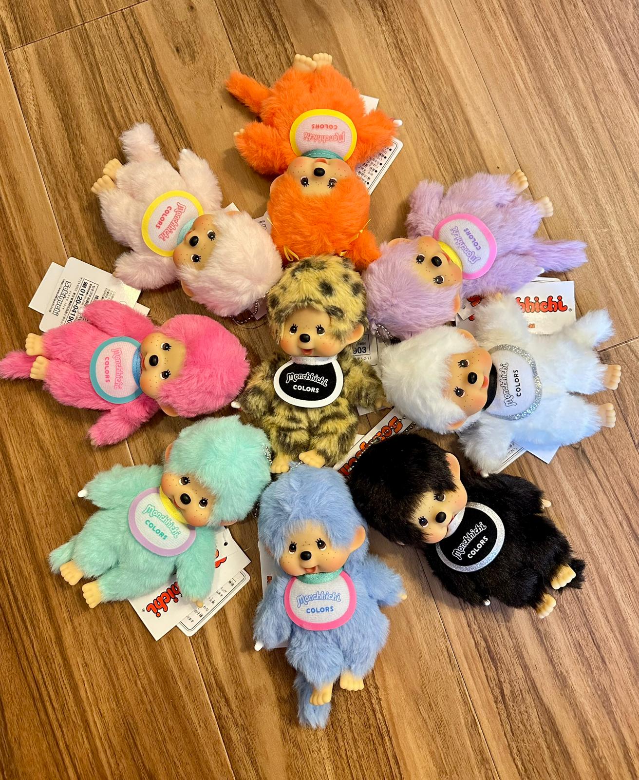 楽天市場】モンチッチ ぬいぐるみ COLORS 8種 キーチェーン ブラック