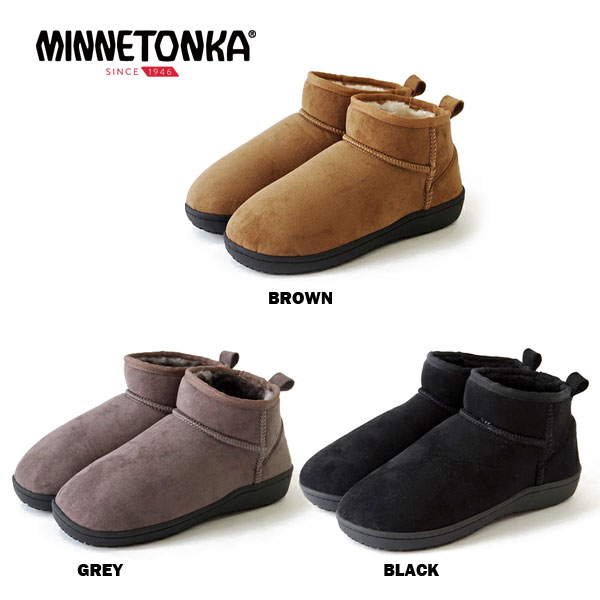 楽天市場】Minnetonka ミネトンカ アンクル スリッパ ブーツ ANKLE