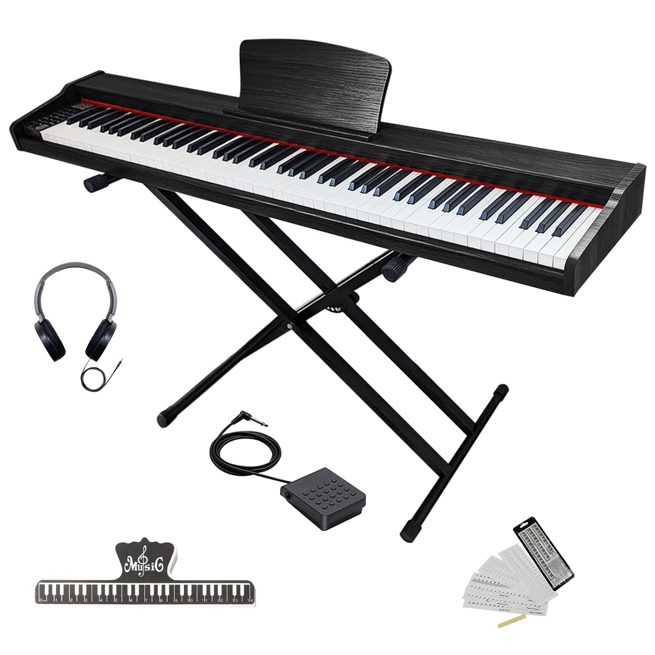 楽天市場】Longeye 電子ピアノ 88鍵盤 MOLD2 スタンドセットの通販