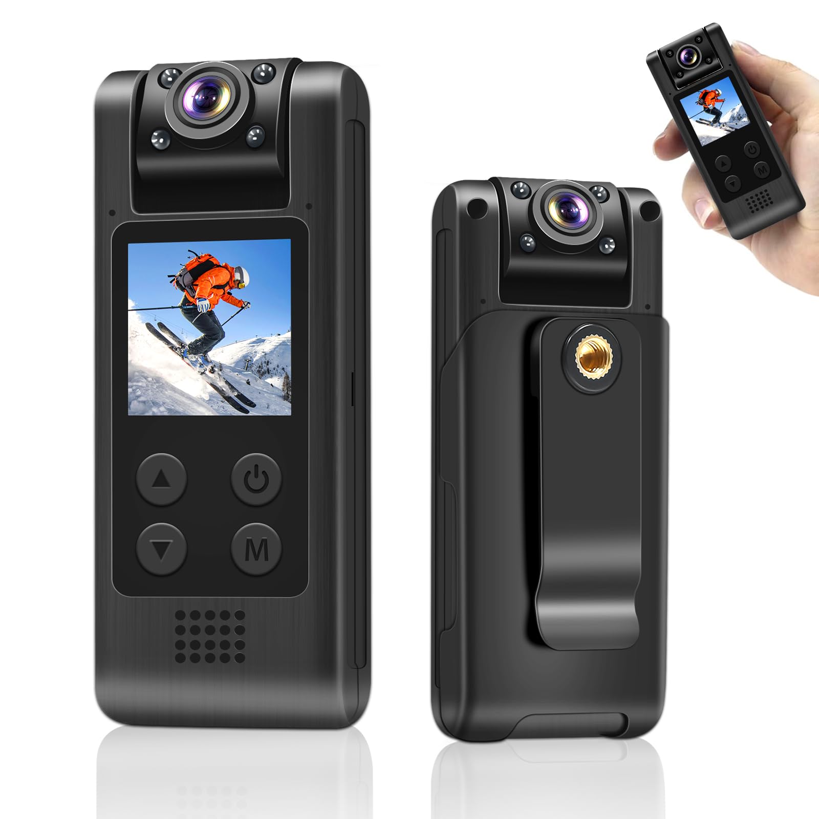 楽天市場】LXMIMI アクションカメラ 4K ウェアラブルカメラ ボディ