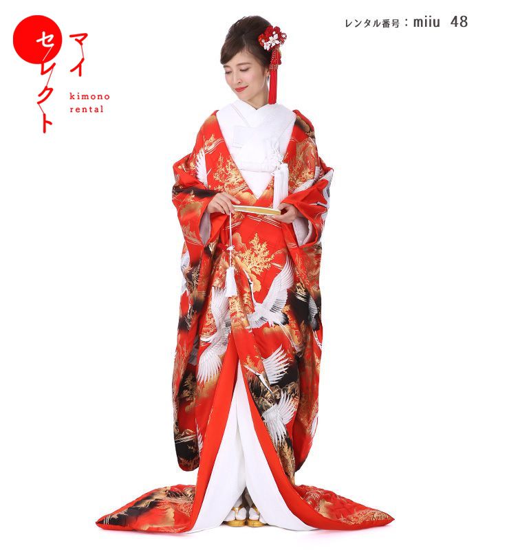 楽天市場】色打掛レンタル miiu_48 結婚式 和装 花嫁着物 貸衣装 フル