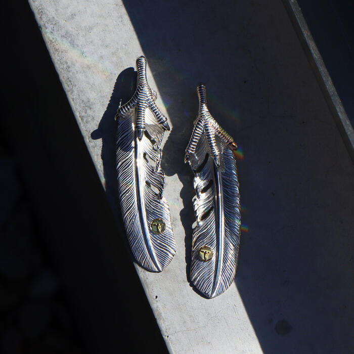 楽天市場】TADY&KING 爪SVフェザー K18ロングホーンLサイズ