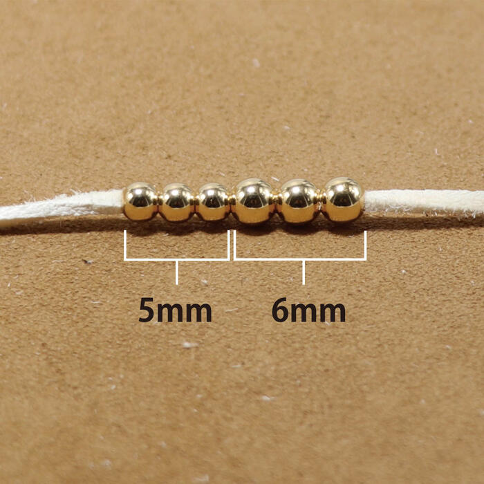 楽天市場】TADY&KING［ORDER ITEM］K18中空ビーズ 6mm 1個売り