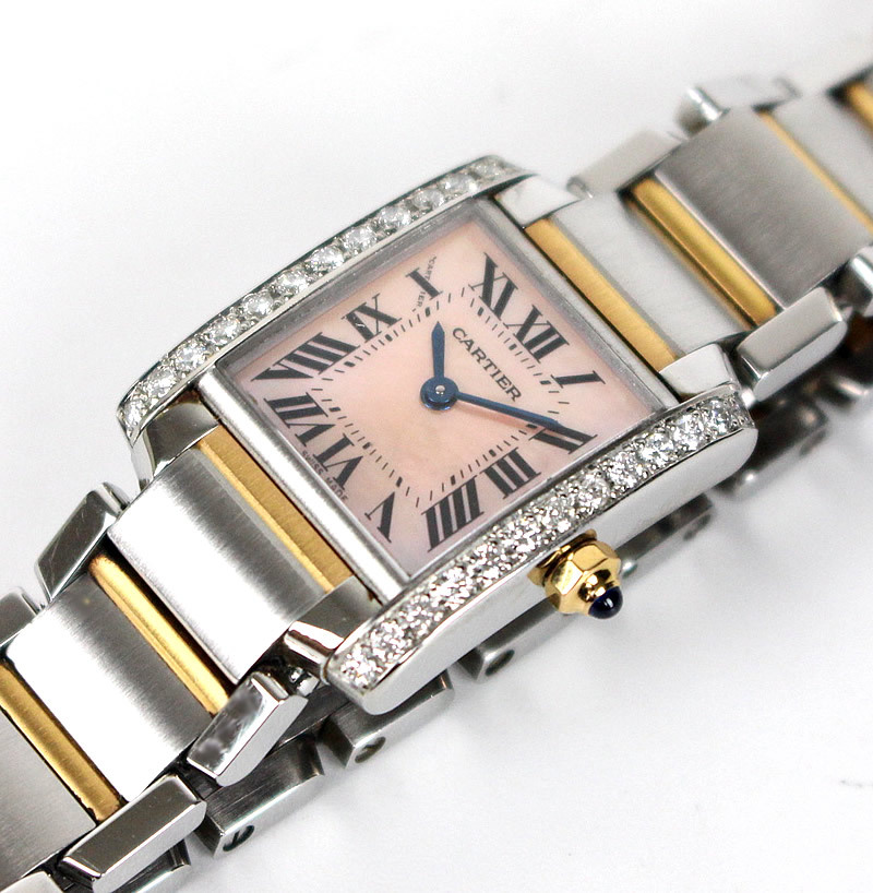 楽天市場】Cartier カルティエ タンクフランセーズ SM 時計 コンビ