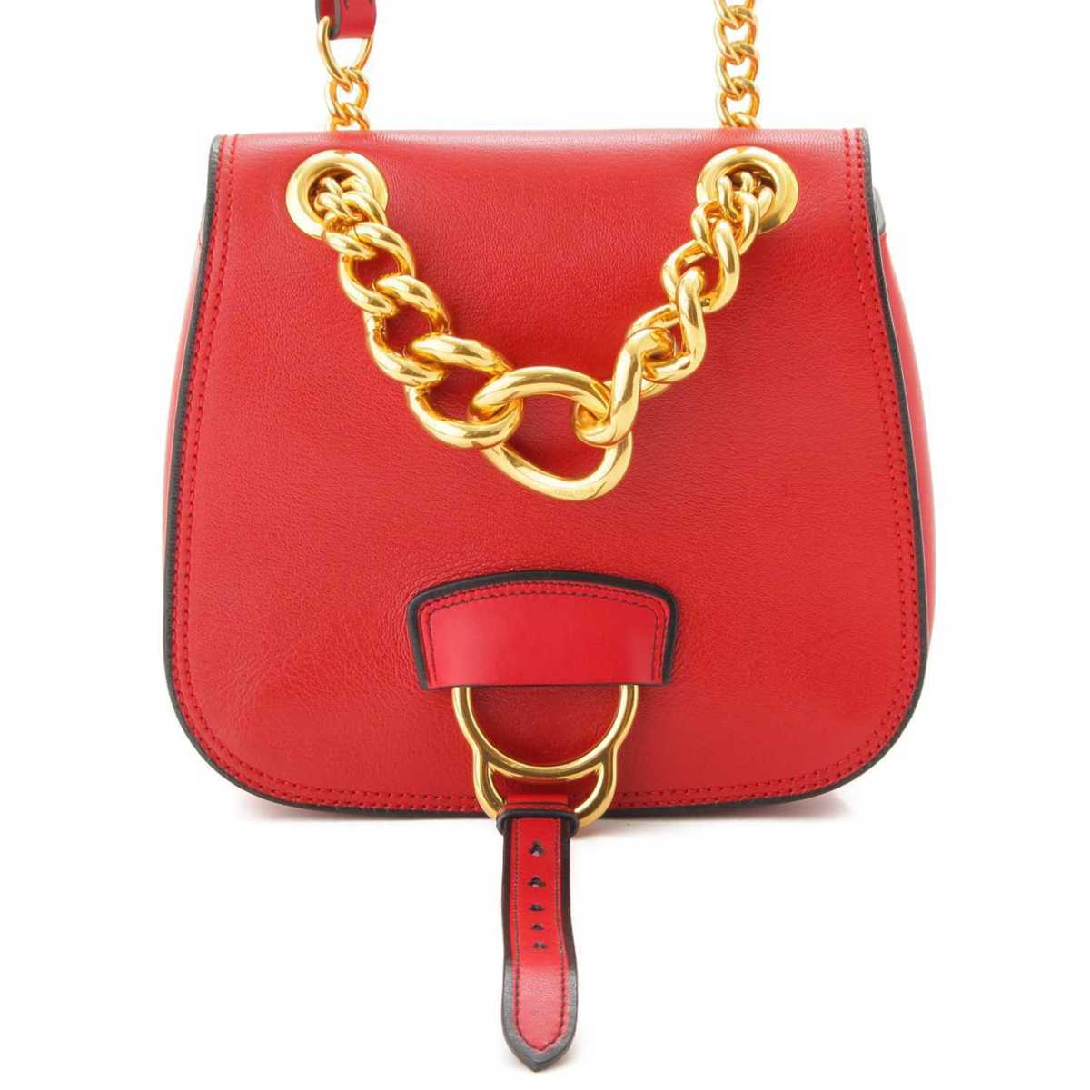 楽天市場】【ミュウミュウ】Miu Miu ダリア レザー チェーン