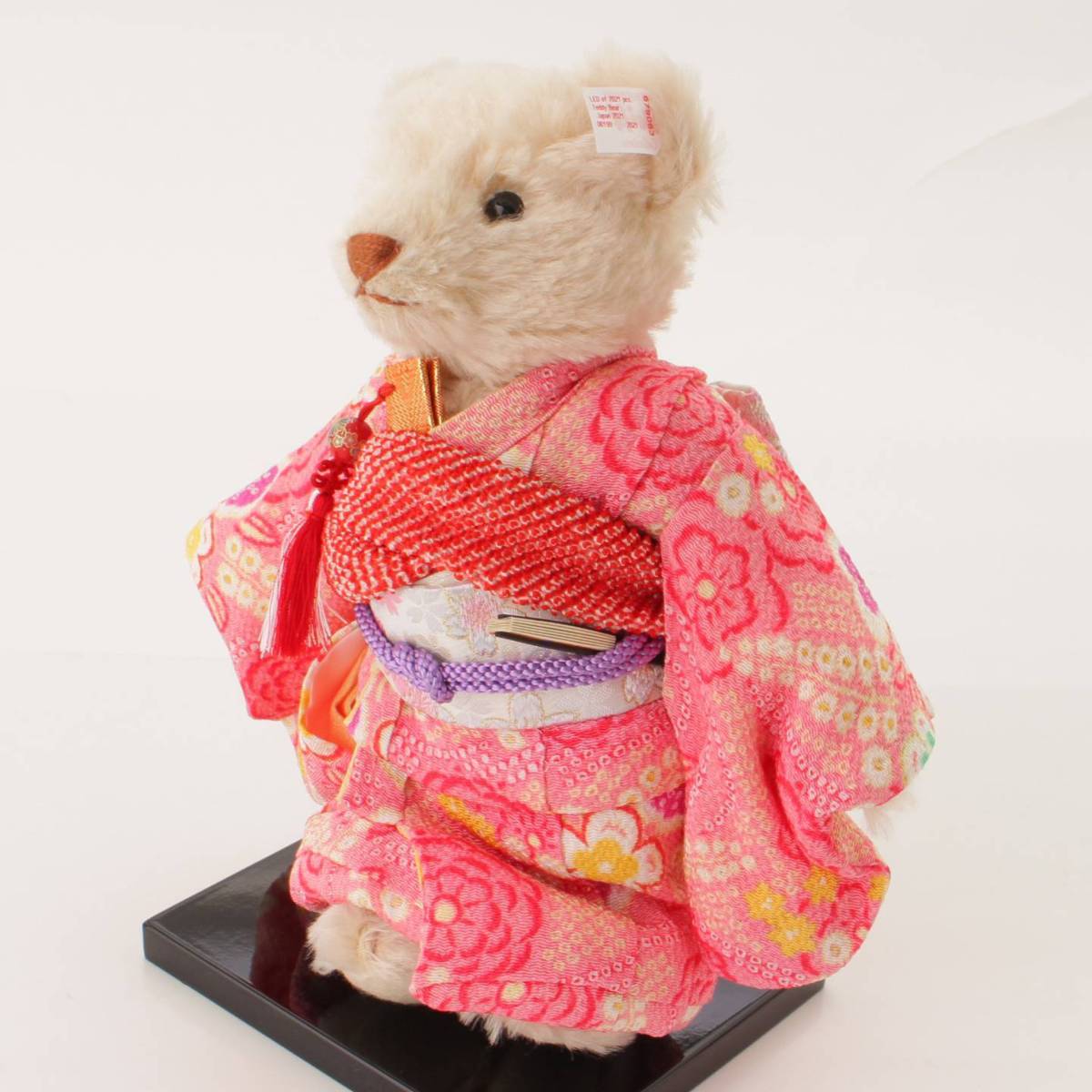 楽天市場】【シュタイフ】Steiff 着物 飾台付き テディベア ぬいぐるみ