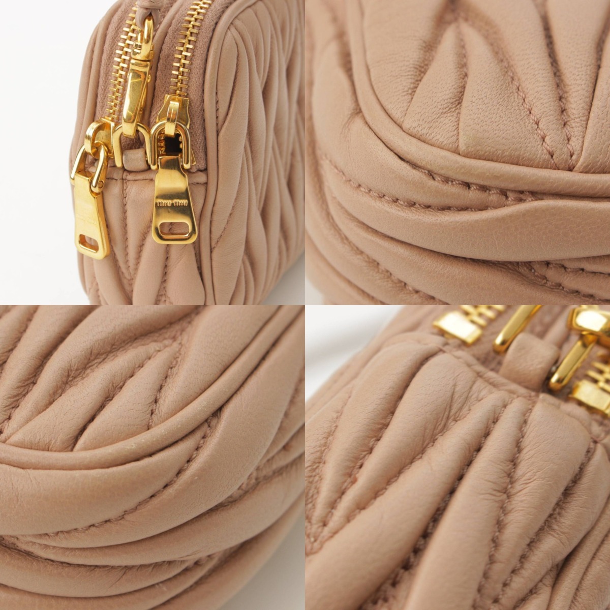 楽天市場】【ミュウミュウ】Miu Miu マテラッセ レザー 2way