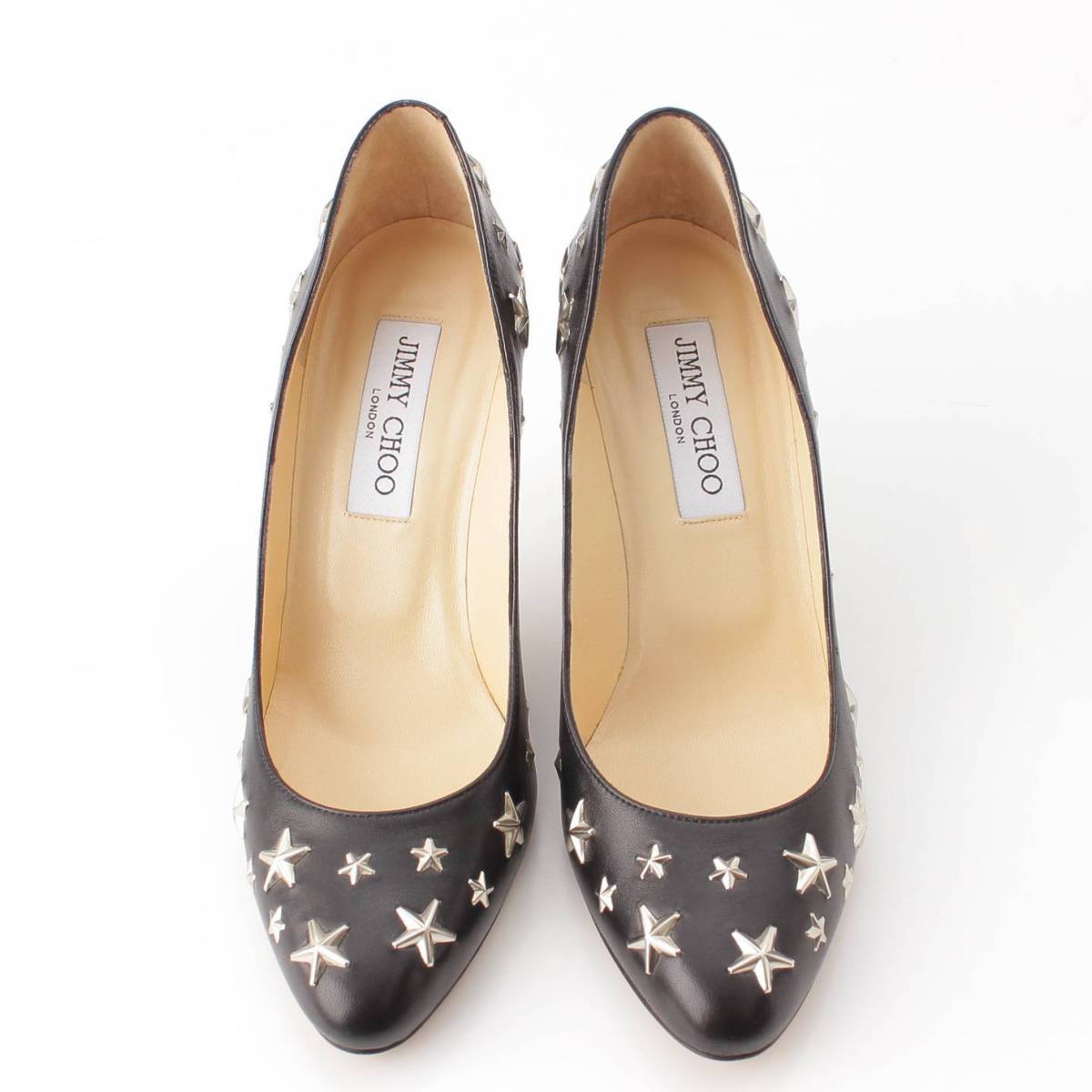 楽天市場】【ジミーチュウ】Jimmy Choo スタースタッズ レザー ヒール