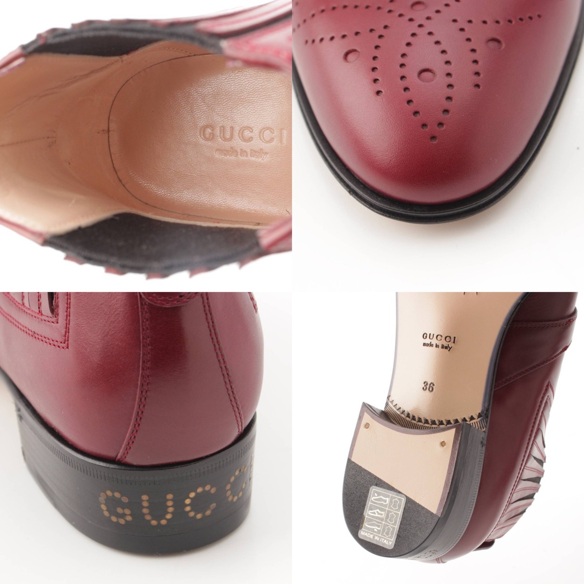 楽天市場】【グッチ】Gucci メダリオン レザー ベルト ショート ヒール
