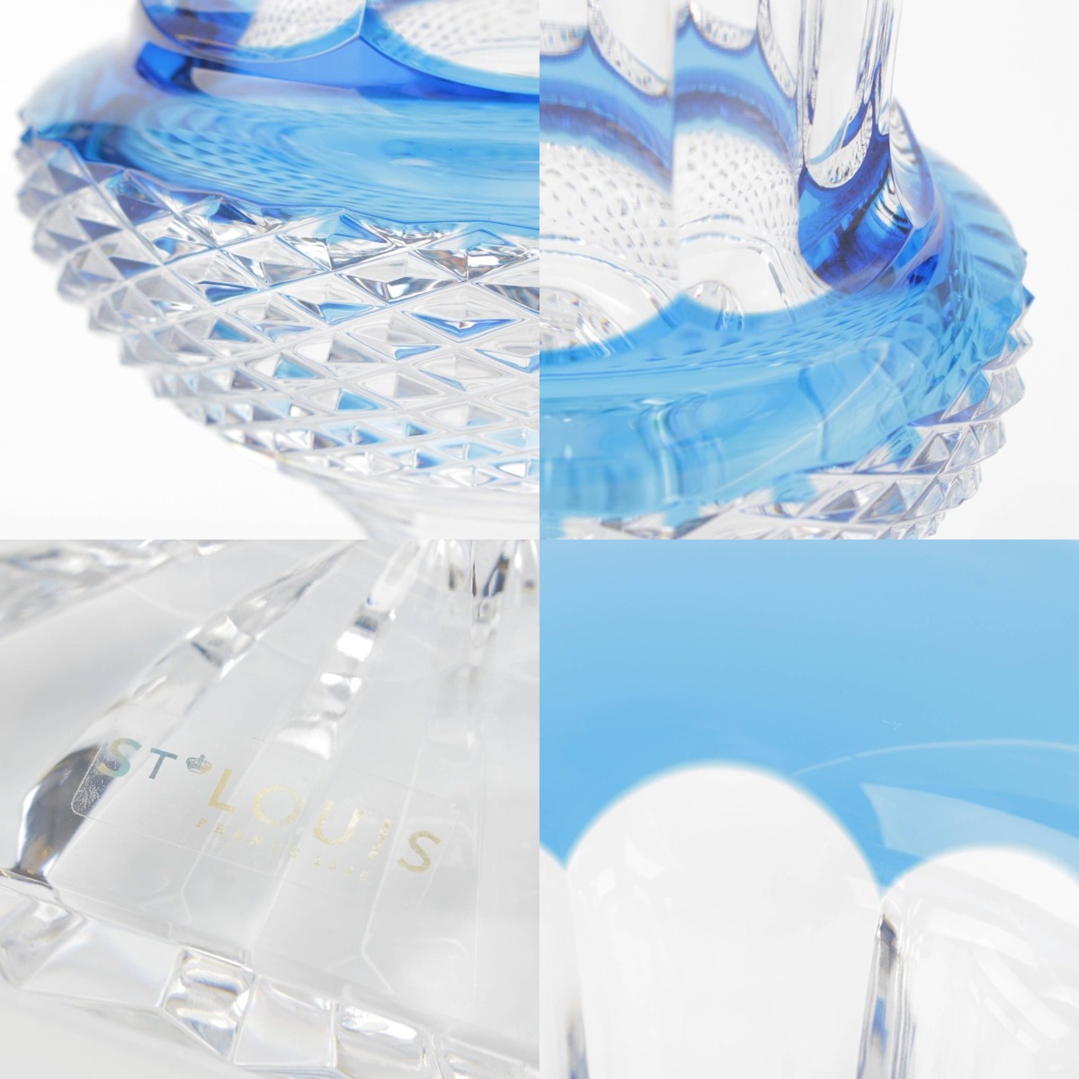 楽天市場】【】 サンルイ ヴェルサイユ クリスタル 切り込み 花瓶