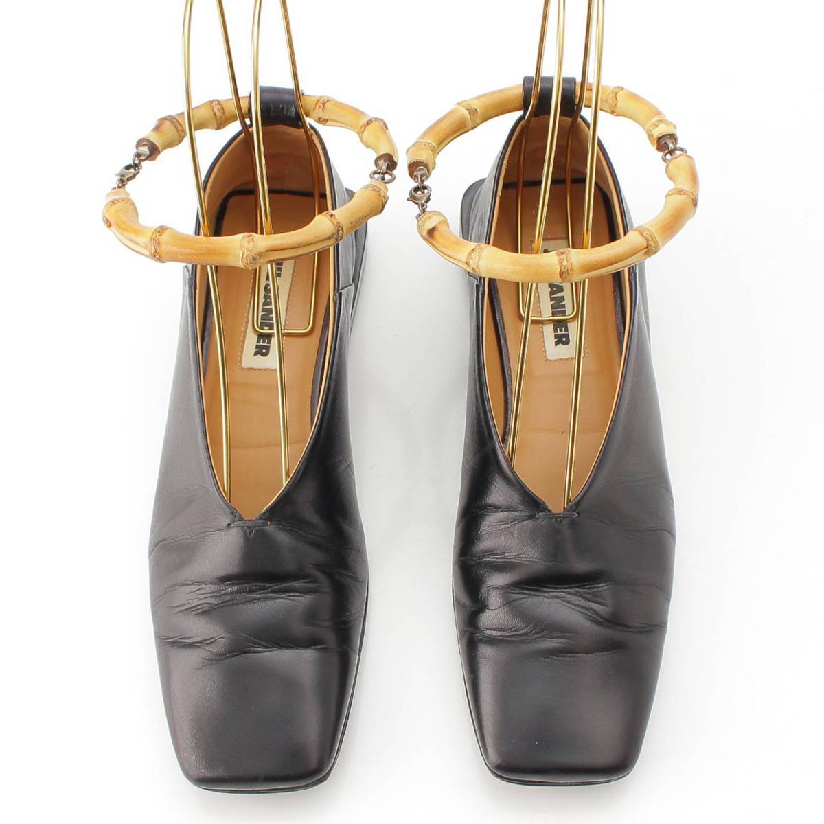 楽天市場】【ジルサンダー】Jil Sander バンブー アンクル レザー